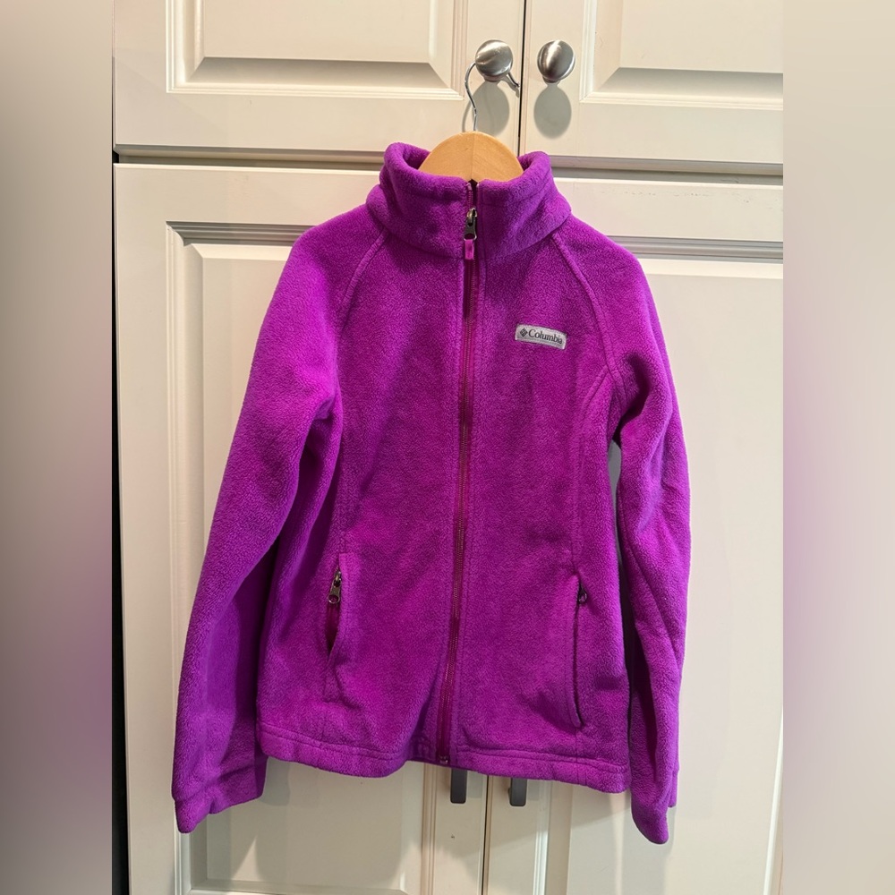Columbia Vibrant Magenta Fleece Jacket
